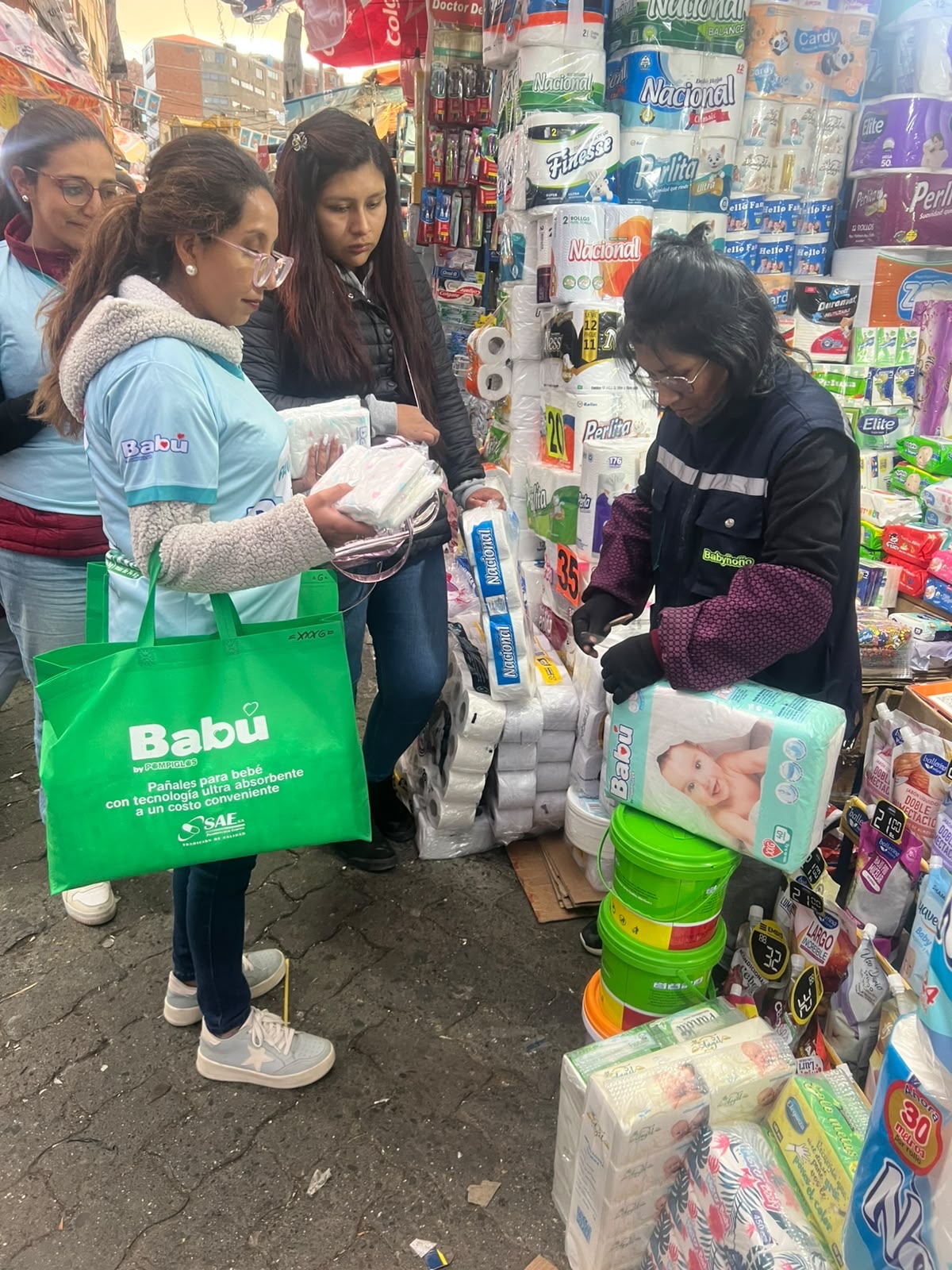 Activación Pañales Babú 1